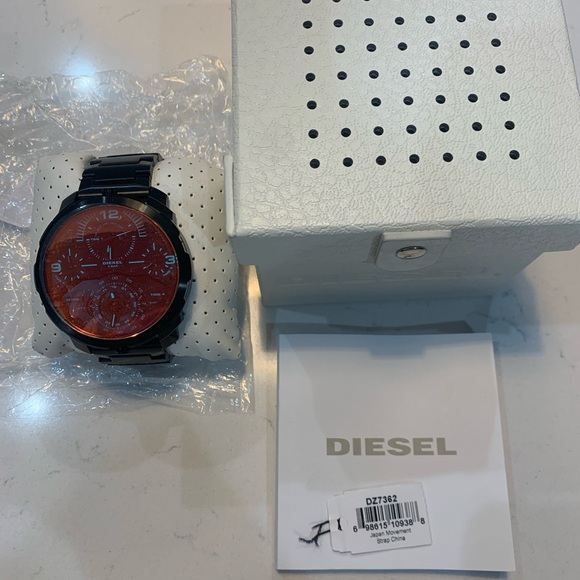 Diesel Black Multi-Dial Watch - Picture 5 of 11